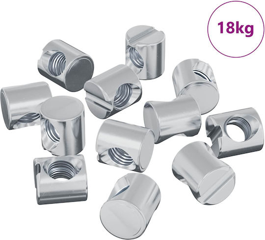 vidaXL Βίδα Μεταλλική με Μήκος 6mm 4500τμχ 18kg