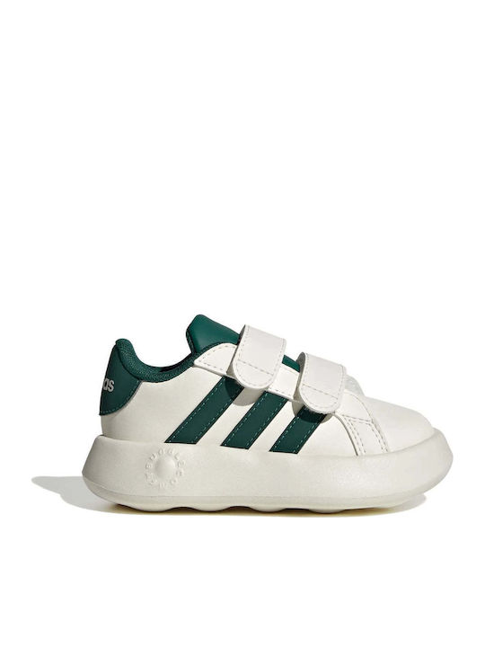 Grand Court 2.0 Παιδικά Sneakers με Σκρατς Λευκά