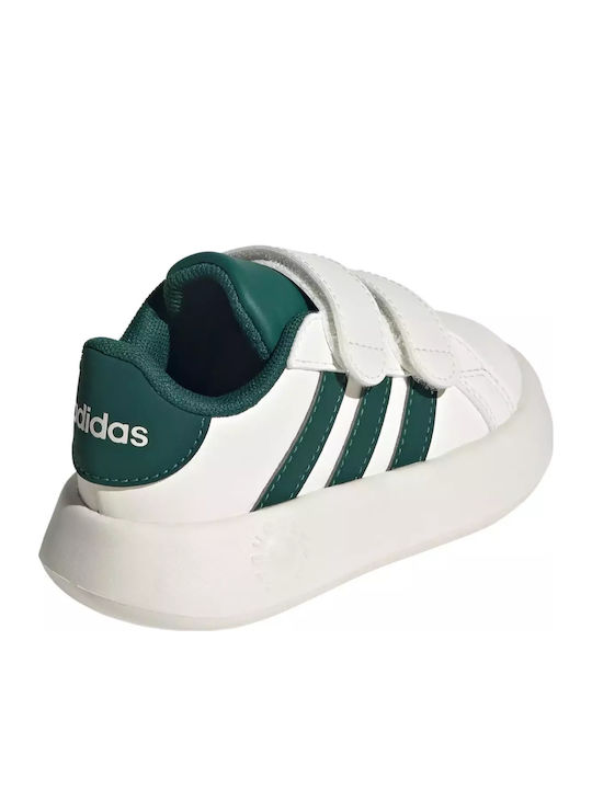 Grand Court 2.0 Παιδικά Sneakers με Σκρατς Λευκά
