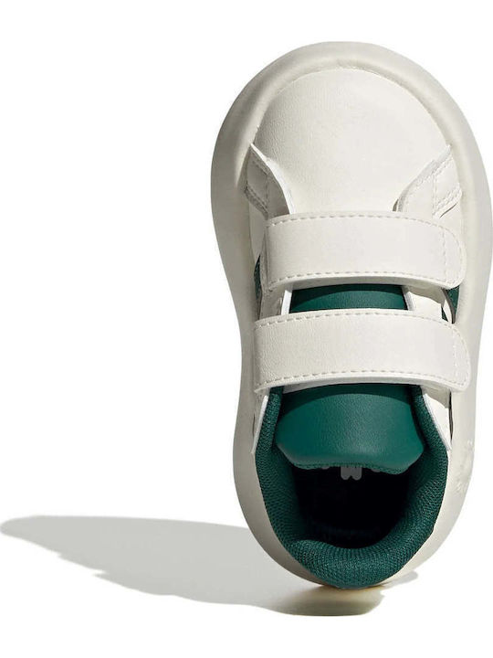 Grand Court 2.0 Παιδικά Sneakers με Σκρατς Λευκά