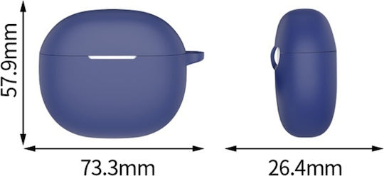 Hülle Silikon in Weiß Farbe für Redmi Buds 5A