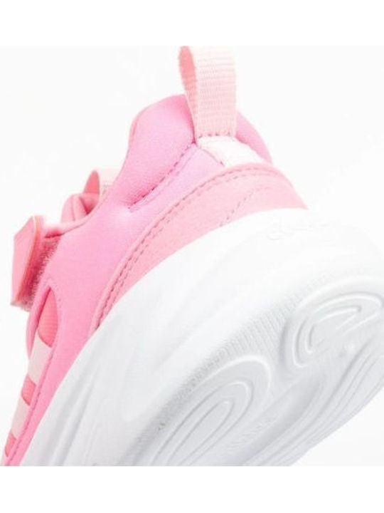 Ozelle Kids Sports Shoes Running with Hoop & Loop Closure Bliss Pink / Clear Pink / Cloud White