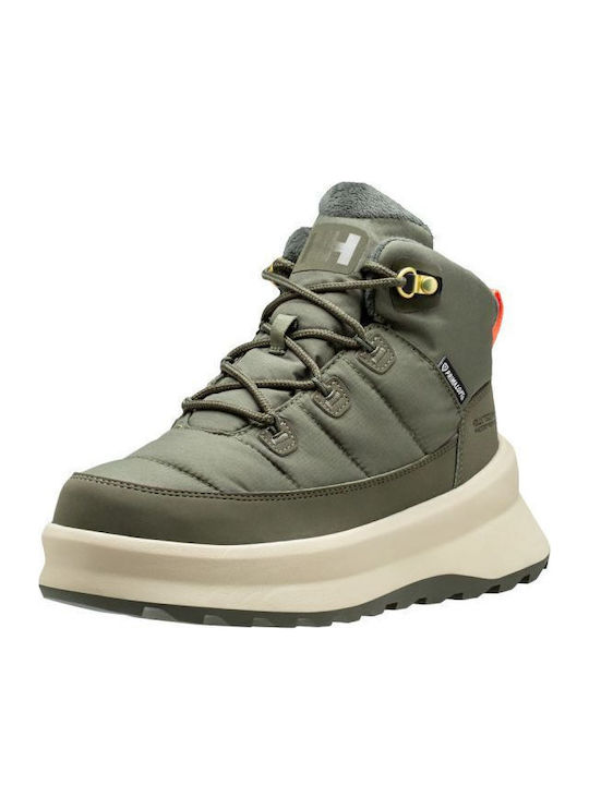 Damenstiefel Grün