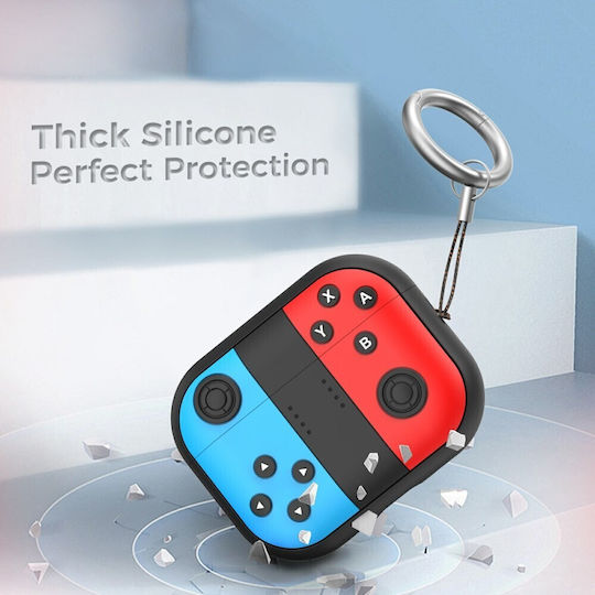 AHAstyle Case Silicone with Hook in Blue color for Apple AirPods Pro 3