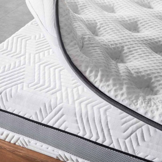 Topper Hard King Size Spumă Impregnat cu Aloe Vera 180x200x7buc