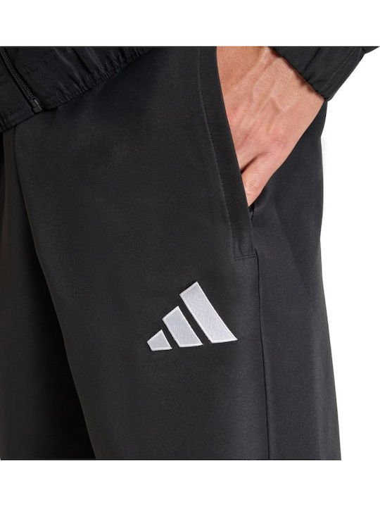 Fußball Jogginghose Glänzend Schwarz