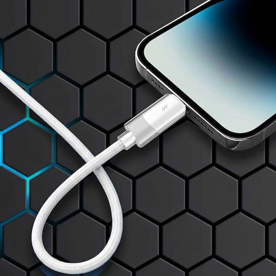 Lito Data USB-C to Lightning Cable 20W Λευκό