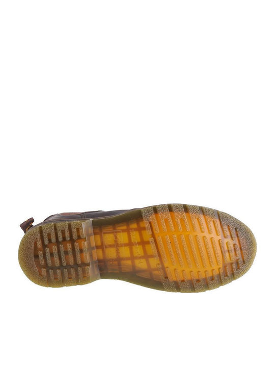 2976 Ys Δερμάτινα Ανδρικά Chelsea Μποτάκια Dark Brown
