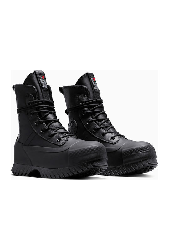 Chuck Taylor All Star Lugged 2.0 Ghete Bărbați Din Piele Negre