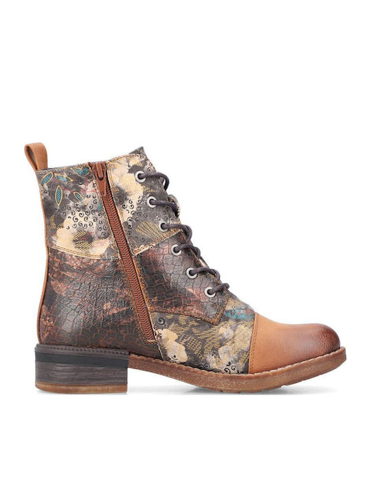 Stiefeletten Damen Braun