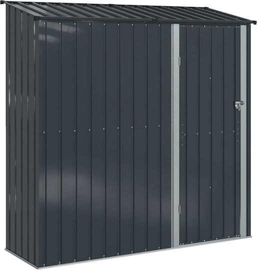 Metal Garden Shed 2.035x0.73x2m 42011301