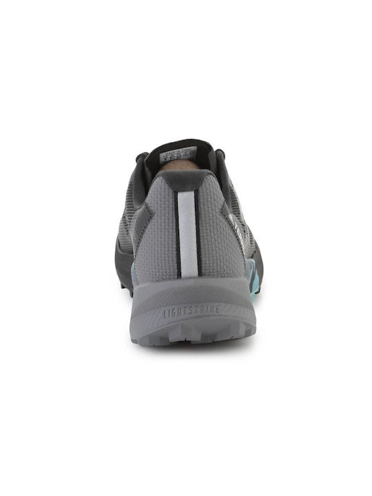 Terrex Agravic Flow 2.0 GTX Sport Shoes Trail Running Waterproof with Gore-Tex Membrane Core Black / Grey Six / Mint Ton