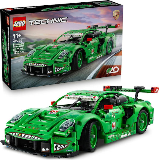 LEGO Technic Porsche 911 GT3 R REXY AO Racing Car pentru 11+ Ani