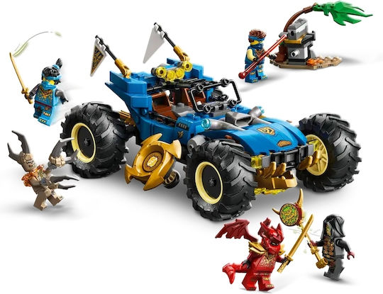 LEGO Ninjago Jay's Transforming Car for Ages 8+ 387 Pieces