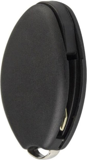 Husă Cheie Auto Compatibilă Citroen C2 C3 C4 C5 C6 C8 Xsara Berlingo Sega Picasso 3 Butoane Lamă Sx9 Neșlefuită