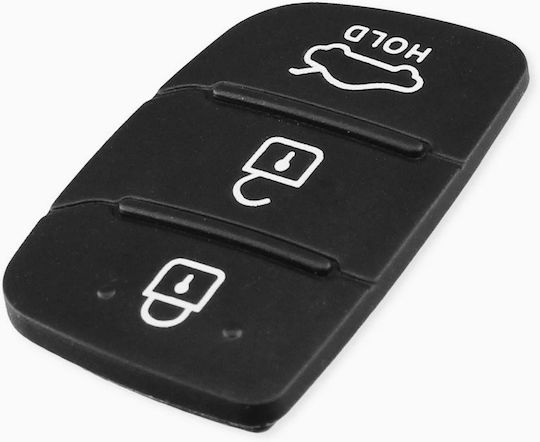 Gummitasten Membran 3-Tasten Autoschlüssel – Kompatibel Hyundai Kia – Fernbedienung Tastatur Ersatz