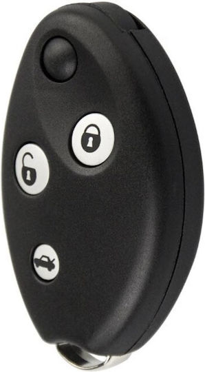Husă Cheie Auto Compatibilă Citroen C2 C3 C4 C5 C6 C8 Xsara Berlingo Sega Picasso 3 Butoane Lamă Sx9 Neșlefuită
