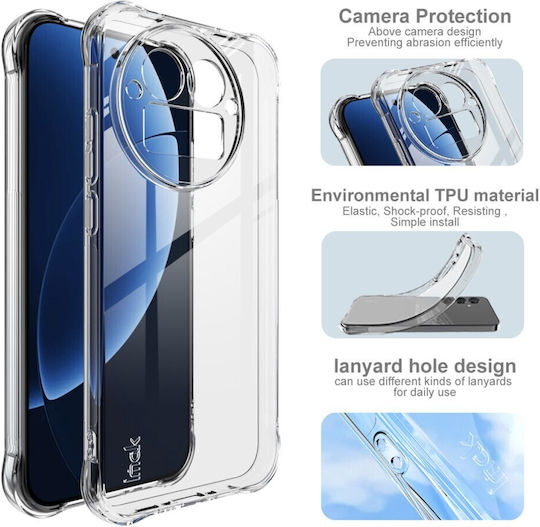 Imak Back Cover Silicone Transparent (Realme GT 8 Pro)