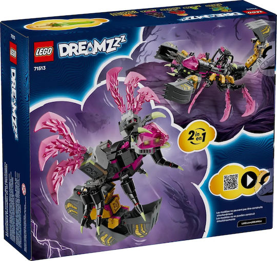 LEGO DREAMZzz Nightmare Scorpion Digger за 7+ Години 505 Бройки
