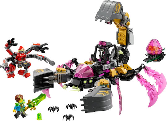 LEGO DREAMZzz Nightmare Scorpion Digger за 7+ Години 505 Бройки