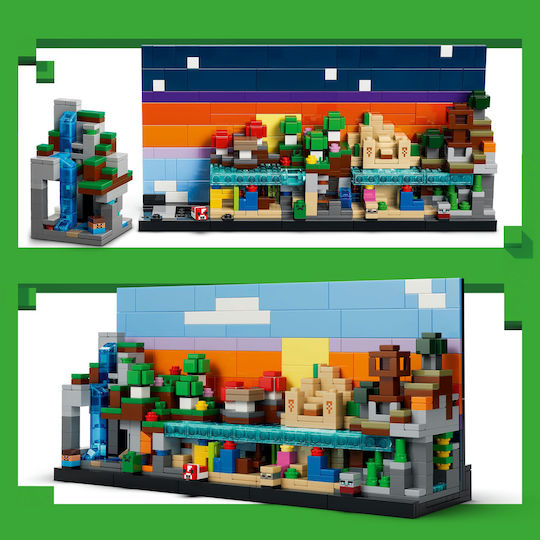 LEGO Minecraft Mini Biomes for Ages 12+ 797 Pieces