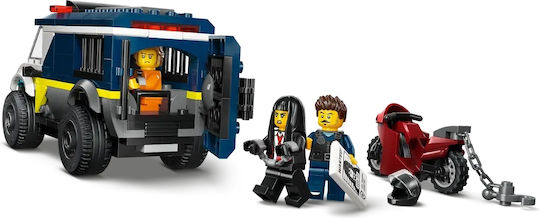 LEGO City Police Prisoner Transport Van for Ages 6+ 198 Pieces