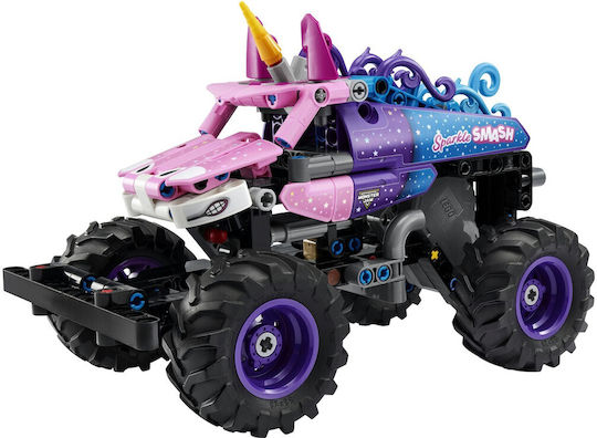 LEGO Technic Monster Jam™ Sparkle Smash™ Rückziehmodell für 7+ Jahre 243 Stück