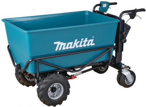 Градинска Безжична Количка Makita Dcu605z 18+18 V