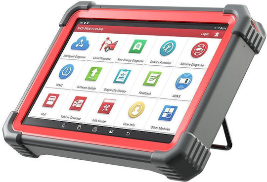 Tester Auto Profesional Launch X431 Pro 5 Smart Link Ecran 10.1 Inch Android 10.0 4gb Ram + 64gb Stocare Codare Ecu Control Bidirecțional Diagnoză Multimarcă 39+ Funcții Speciale Adas Canfd Doip Baterie 7000 Mah