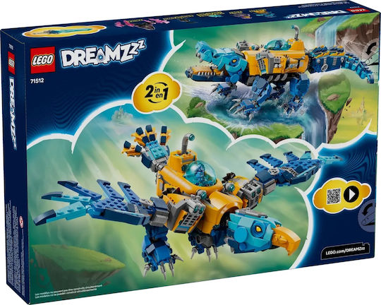 LEGO DREAMZzz Крокодил Подводница за 8+ Години 1107 Бройки