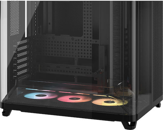 Corsair AIR 5400 RS-R ARGB Gaming Midi Tower Κουτί Υπολογιστή με Πλαϊνό Παράθυρο Μαύρο