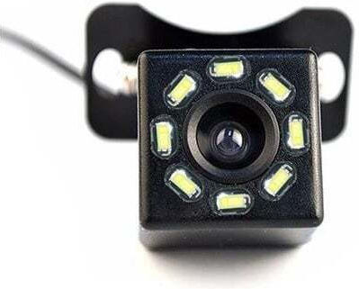 Waterproof Car Rearview Camera Rear View 8 Ir Leds 170° Angle