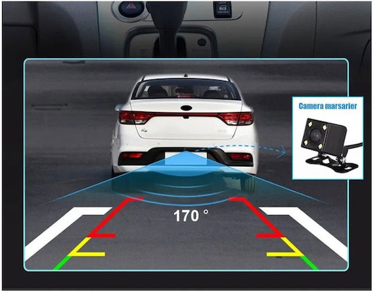 Rückfahrkamera 4 LEDs Nachtsicht Wasserdicht Staubdicht Stoßfest 170° Blickwinkel
