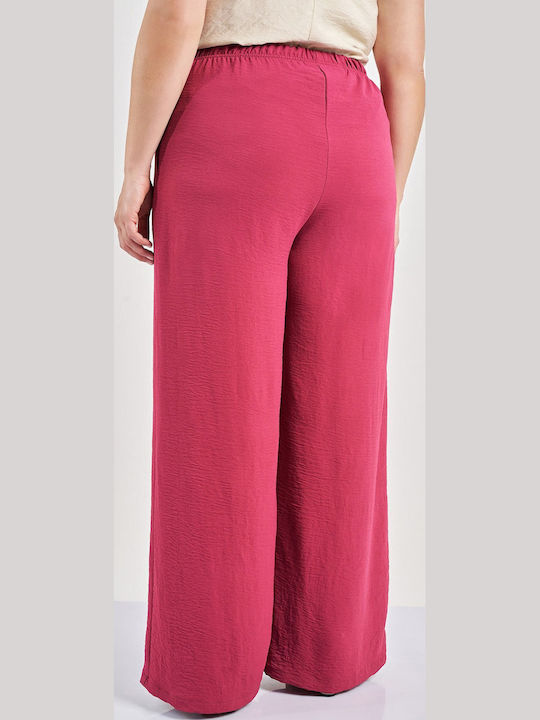 Femei Din material textil Pantaloni cu elastic Washed