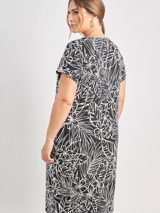 Rochie De Vară Midi Neagră