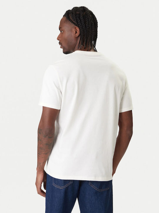 T-shirt White Greige