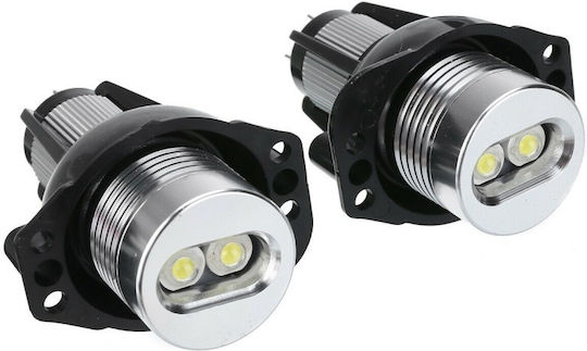 Set LED BMW E90 / E91 / M3 12V 6W με Κίτρινο Φωτισμό 2τμχ