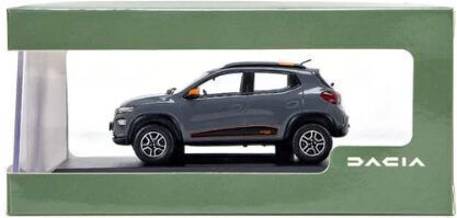 Dacia Spring Gray 2023 1:43 Dealer Edition Toy Car