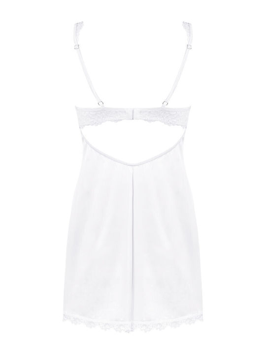 Obsessive Summer Bridal Women's Nightdress White Amor
