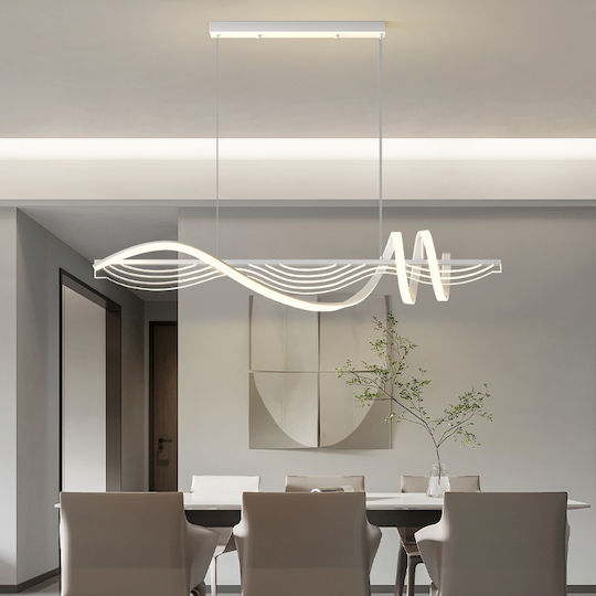 LED Κρεμαστό Φωτιστικό Λευκό 100x100εκ. LED Κρεμαστό Φωτιστικό Λευκό 100x100εκ.