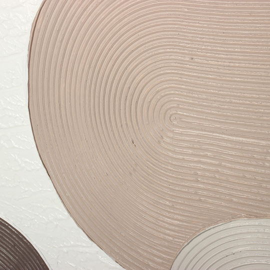 Wandbild Leinwand Handgemalt Ölgemälde 90x60 cm Mit LED-Beleuchtung Goldene Rahmen