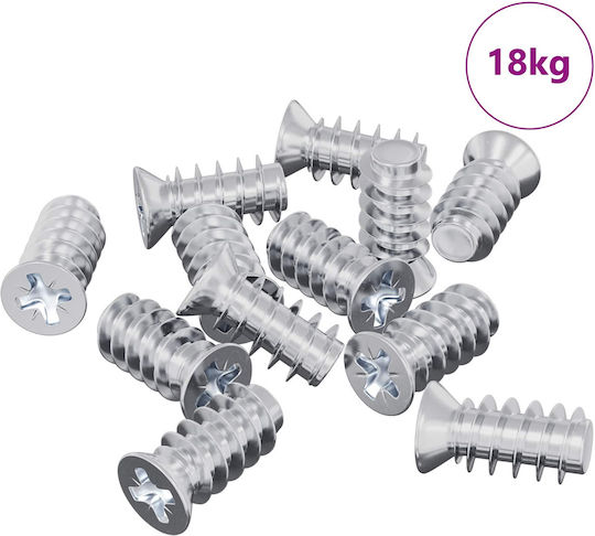 vidaXL Βίδα με Μήκος 6mm 10909τμχ