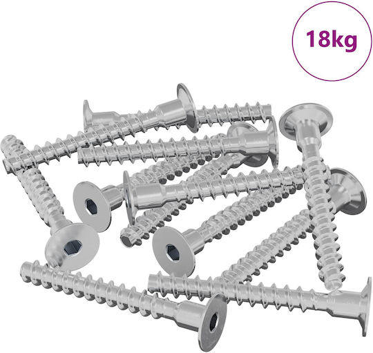 vidaXL Βίδα Εξάγωνη με Διάμετρο M5 και Μήκος 40mm 5143τμχ