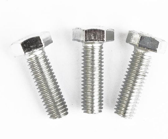Metal Screw Hexagon DIN 933 with Diameter M8 and Length 16mm 500pcs