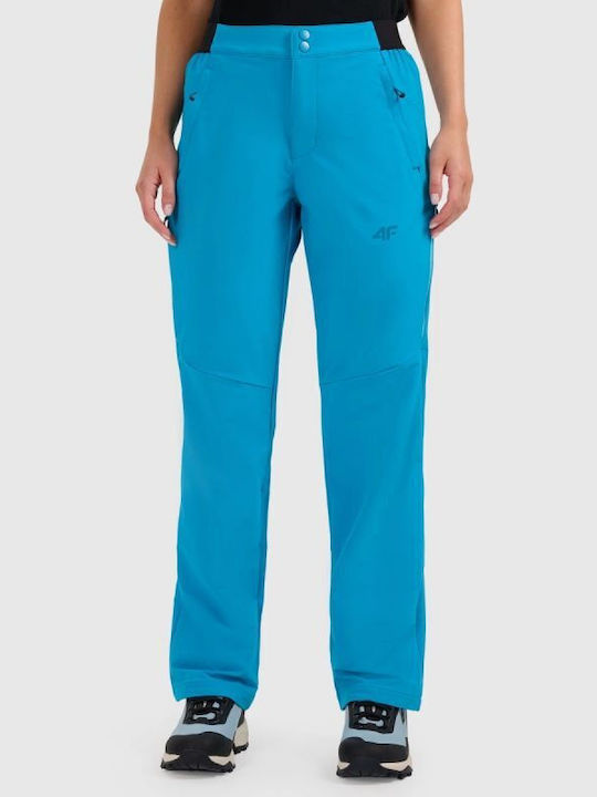 4F Pantaloni Lung De Drumeție Pentru Femei Albastru