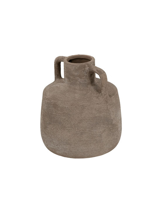 Artekko Διακοσμητικό Βάζο Keramik Candia Gray 15.5x15.5x17.5cm 1Stück
