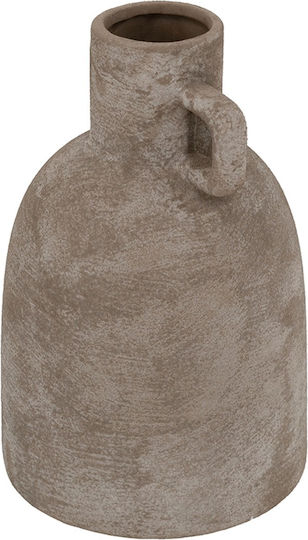 Artekko Βάζο Πήλινο Candia Γκρι Φ16.5xΥ25.5cm Artekko Βάζο Πήλινο Candia Γκρι Φ16.5xΥ25.5cm