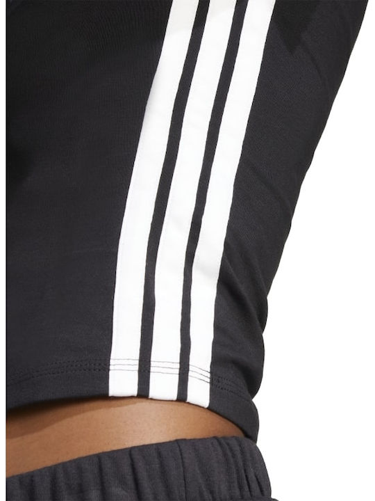 Essentials 3-Stripes Women's Athletic T-shirt Black
