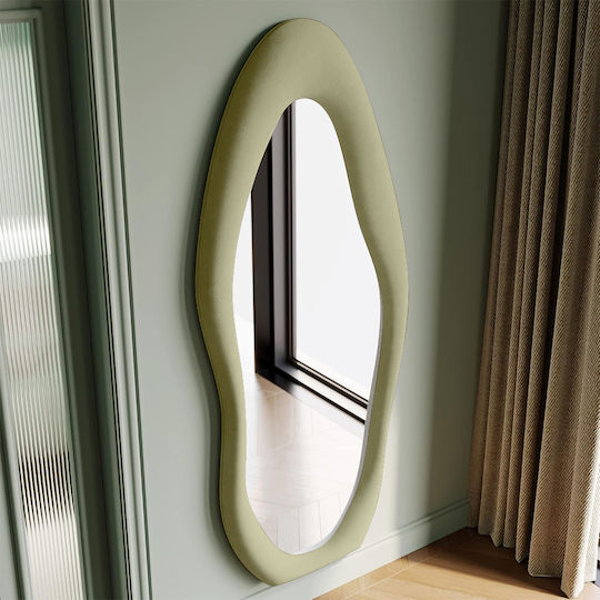 Shally Dogan 02001657 Wandspiegel Asymmetrischer Grüner 160x60cm