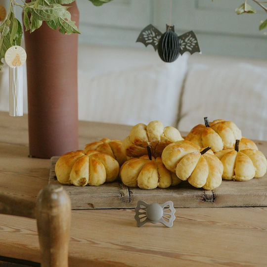 Frigg Ορθοδοντικές Πιπίλες Σιλικόνης Portobello/Cream για 0-6 μηνών 2τμχ